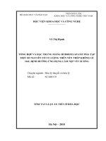 Tổng hợp và đặc trưng màng hydroxyapatit pha tạp một số nguyên tố vi lượng trên nền thép không rỉ 316l định hướng ứng dụng làm nẹp vít xương (tt)