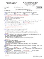 câu hỏi trắc nghiệm kỹ thuật an toan 6