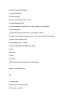 ôn tập chương 7 sự phát sinh loài người