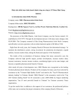 Phân tích chiến lược kinh doanh thành công của công ty CP dược hậu giang e