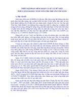 Thiết kế phần mềm nhập và xử lý dữ liệu phổ cập giáo dục mầm non cho trẻ em năm tuổi