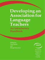 Developing an association for language teachers handbook 3rd edition (2006)