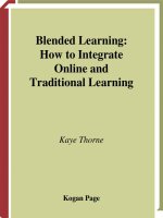 Blended learning   how to integrate online and traditional learning