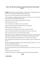 Đầu tư trực tiếp nước ngoài quan trọng như thế nào đối với kinh doanh quốc tế  