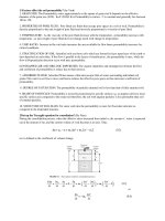Thủy Lực Và Cơ Học Đất: Câu Hỏi Ôn Tập Tiếng Anh