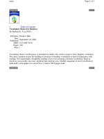 English vocabulary basics for business