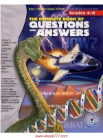 The complete book of questions and answers