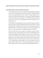 Phân tích khủng hoảng nợ châu âu trên các chỉ số tài chính 