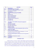 phân tích để làm rõ những sai lầm của vinashin trong lĩnh vực quản trị tài chính doanh nghiệp e 