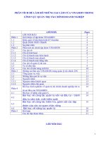 phân tích để làm rõ những sai lầm của vinashin trong lĩnh vực quản trị tài chính doanh nghiệp 