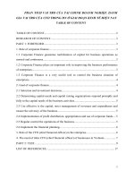 PHAN TICH VAI TRO của TAI CHINH DOANH NGHIỆP  DANH GIA VAI TRO của CFO TRONG DN ở GIAI DOẠN KINH tế HIỆN NAY e