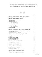 TỔ CHỨC QUẢN lý THỰC HIỆN dự án   KIỂM SOÁT dự án   KIỂM SOÁT dự án   đề XUẤT GIẢI PHÁP và kết LUẬN 
