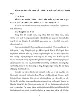 MON PHUONG PHAP LUAN NCKH  NÂNG CAO CHẤT LƯỢNG CÔNG tác BIÊN tập ở tòa SOẠN báo IN (báo địa PHƯƠNG) TRONG GIAI đoạn HIỆN NAY