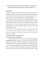 Phân tích tố chất và kỹ năng lãnh đạo của một nhà lãnh đạo thành công trong giai đoạn hiện nay