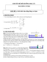 Tài liệu bồi dưỡng HSG dao động cơ 3   file word có lời giải chi tiết