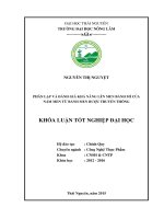 Phân lập và đánh giá khả năng lên men bánh mì của nấm men từ bánh men rượu truyền thống. (Khóa luận tốt nghiệp)