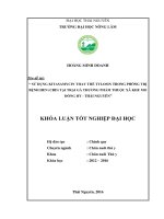 Sử dụng Kittasmycin thay thế Tylosin trong phòng trị bện hen (CRD) tại trại gà thương phẩm thuộc xã Khe Mo – huyện Đồng Hỷ  tỉnh Thái Nguyên. (Khóa luận tốt nghiệp)
