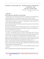 Đề Sở GDĐT Hà Nam  Lần 1  File word có lời giải chi tiết