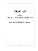Bài soạn giảng CÔNG tác tư TƯỞNG của tổ CHỨC cơ sở ĐẢNG và nghiệp vụ công tác tư tưởng