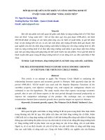 XK và tăng trưởng: mô hình vòng xoắn tiến