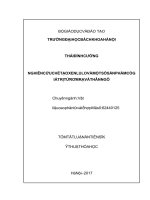 Nghiên cứu chế tạo xenlulo và một số sản phẩm có giá trị từ rơm rạ và thân ngô