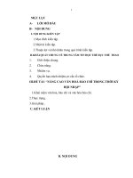 Báo cáo kiến tập TRUNG tâm TIN học THỂ dục THỂ  THAO