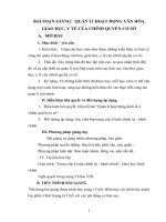 BÀI SOẠN GIẢNG  QUẢN lí HOẠT ĐỘNG văn hóa, GIÁO dục, y tế của CHÍNH QUYỀN cơ sở