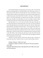 tiểu luận quan hệ đối ngoại tác động của vốn đầu tư nước ngoài vào việt nam trong thời kỳ CNH   hđh