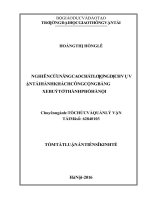 Nghiên cứu nâng cao chất lượng dịch vụ vận tải hành khách công cộng bằng xe buýt ở thành phố Hà Nội