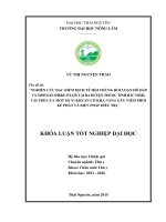 Nghiên cứu đặc điểm dịch tễ Hội chứng rối loạn hô hấp và sinh sản (PRRS) ở lợn tại ba huyện thuộc tỉnh Bắc Ninh, vai trò của một số vi khuẩn có khả năng gây viêm phổi kế phát và biện pháp điều trị. (Khóa luận tốt nghiệp)