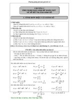 TÀI LIỆU ÔN THI  TOÁN LỚP 12