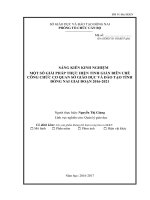 SKKN Một số giải pháp thực hiện tinh giản biên chế công chức cơ quan Sở Giáo dục và Đào tạo Đồng Nai giai đoạn 20162021