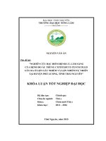 Nghiên cứu đặc điểm bệnh lý, lâm sàng của bệnh do ấu trùng sán dây Cysticercus tenuicollis gây ra ở lợn gây nhiễm và lợn nhiễm tự nhiên tại huyện Phú Lương  tỉnh Thái Nguyên. (Khóa luận tốt nghiệp)