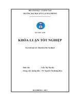 Các giải pháp nâng cao hiệu quả sử dụng vốn lưu động tại Công ty TNHH thương mại vận tải Hải Đạt (Khóa luận tốt nghiệp)