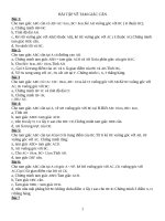 bài tập hình lớp 7 (rất hay) Ôn hè