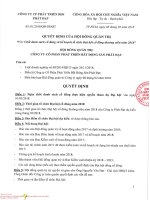 PDR DS KH DH  2018 Quyết đinh số 012018QĐHĐQT về việc Chốt danh sách cổ đông và kế hoạch tổ chức Đại hội cổ đông thường niên năm 2018