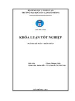 Hoàn thiện công tác kế toán vốn bằng tiền tại Công ty TNHH Thuốc lá Hải Phòng (Khóa luận tốt nghiệp)