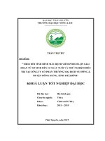 Theo dõi tình hình mắc bệnh viêm phổi ở lợn giai đoạn từ sơ sinh đến 21 ngày tuổi và thử nghiệm điều trị tại trại công ty cổ phần thương mại dịch vụ Đông Á, huyện Đông Hưng  tỉnh Thái Bình. (Khóa luận tốt nghiệp)