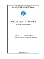 Hoàn thiện công tác lập và phân tích bảng cân đối kế toán tại Công ty TNHH Tân Việt Cường (Khóa luận tốt nghiệp)