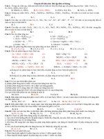 bài tập Hóa 12 có đáp án