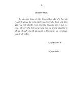 Nghiên cứu thiết kế cảm biến đo áp suất mems kiểu áp trở độ nhạy cao