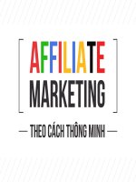 Affiliate marketing theo cách thông minh