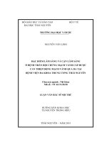 Đặc điểm lâm sàng và cận lâm sàng ở bệnh nhân hội chứng mạch vành cấp được can thiệp động mạch vành qua da tại Bệnh viện Đa khoa Trung ương Thái Nguyên (Luận văn thạc sĩ)