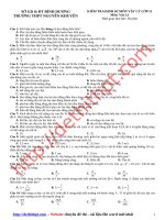 kiểm tra định kỳ nguyễn khuyến bình dương lần 3 