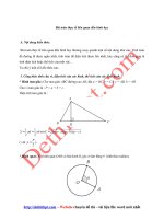 83 bài toán thực tế liên quan đến hình học   file word có lời giải chi tiết