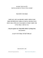 Thiết kế, chế tạo bộ điều khiển thích nghi theo mô hình mẫu (MRAS) áp dụng cho bài toán phân chia công suất hai động cơ một chiều nối cứng trục, chung tải (Luận văn thạc sĩ)