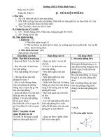 giáo án hình học lớp 6 tuần 20 23 