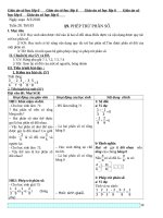 giáo án số học lớp 6 tuần 28 31 