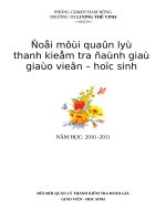 skkn đổi mới thanh kiểm tra, đánh giá giáo viên học sinh 