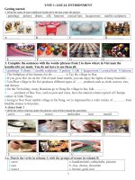 bài tập tiếng anh lớp 9 thí điểm theo từng bài học kì 1 có đáp án (bản word) 